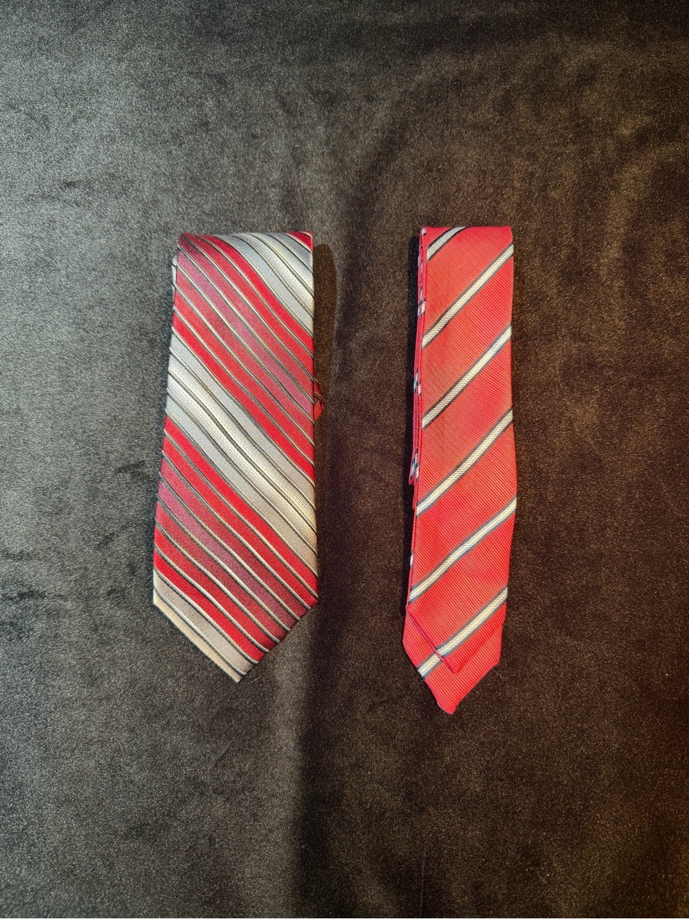 Two Ties -Van Heusen Regular Width & American Eagle Skinny Width
